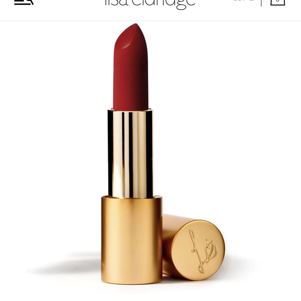 Lisa Eldridge Velvet Duchess lipstick and lip liner combo